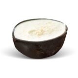 Sorbet Coconut Island Way servi dans une coque de noix de coco naturelle